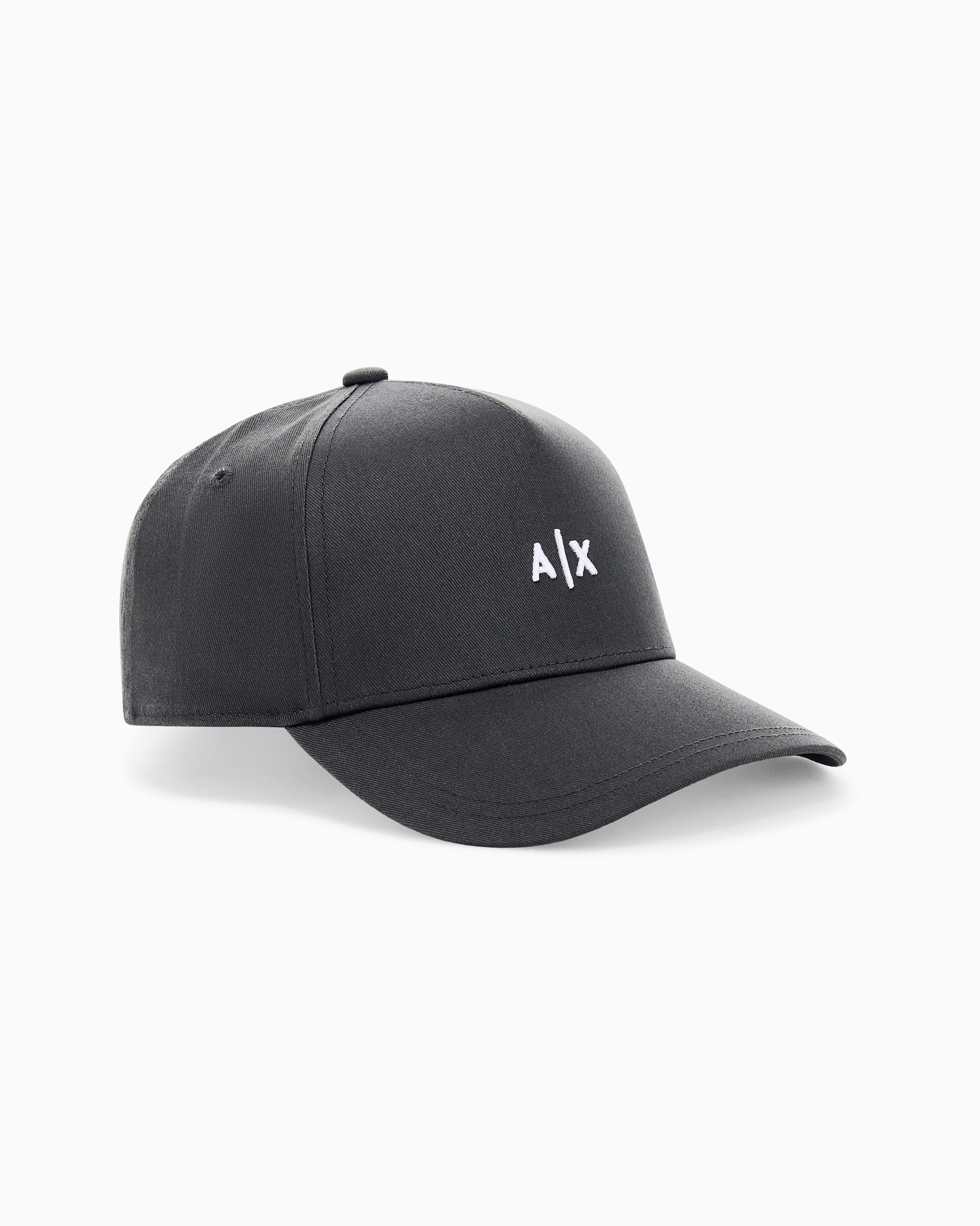 Gorra baseball de hombre con logo. - Armani Exchange - Gris oscuro Gris oscuro-1