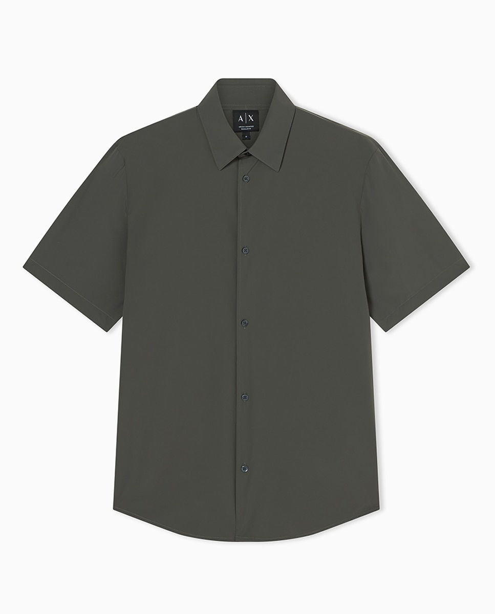 Imagem 0 de Camisa Regular Fit em Nylon Elástico na Manga