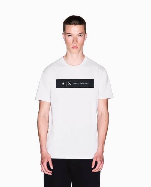 Imagem 0 de T-shirt de Manga Curta com Logótipo em Box em Contraste