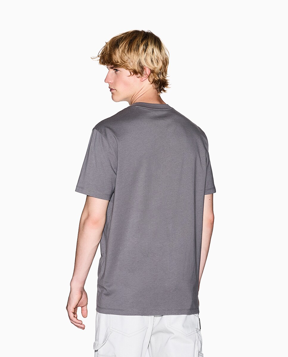 Camiseta De Manga Corta Para Hombre, Corte Ajustado (slim Fit), Algodón, Varios Colores