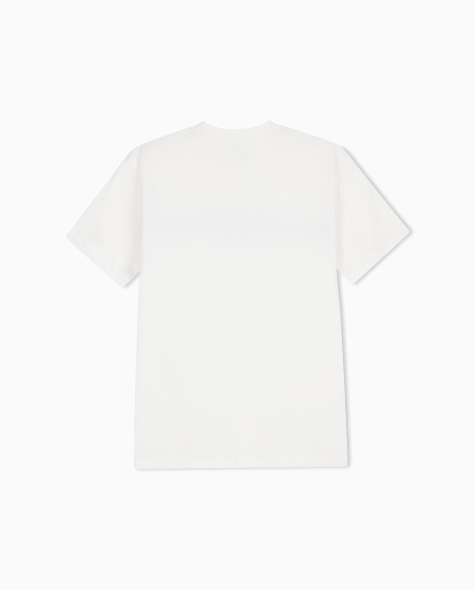 Camiseta de hombre manga corta con logo frontal - Armani Exchange - Blanco Blanco-7