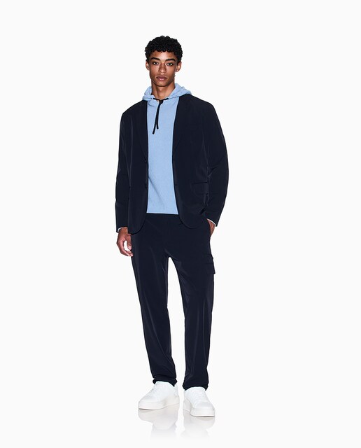 Imagen 0 de Pantalón de hombre en nylon elástico con bolsillo lateral