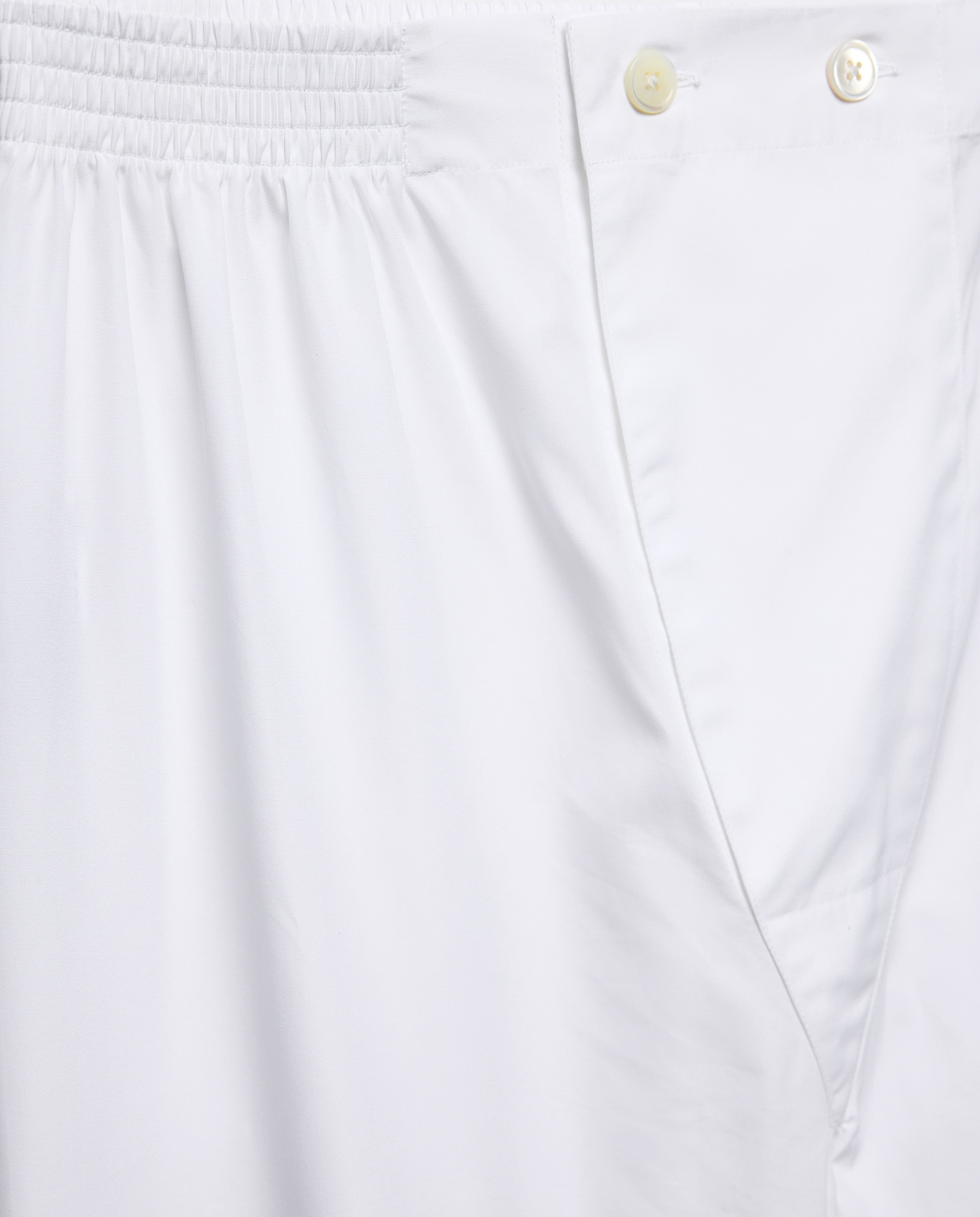 Pijama Comprido Liso Branco-4