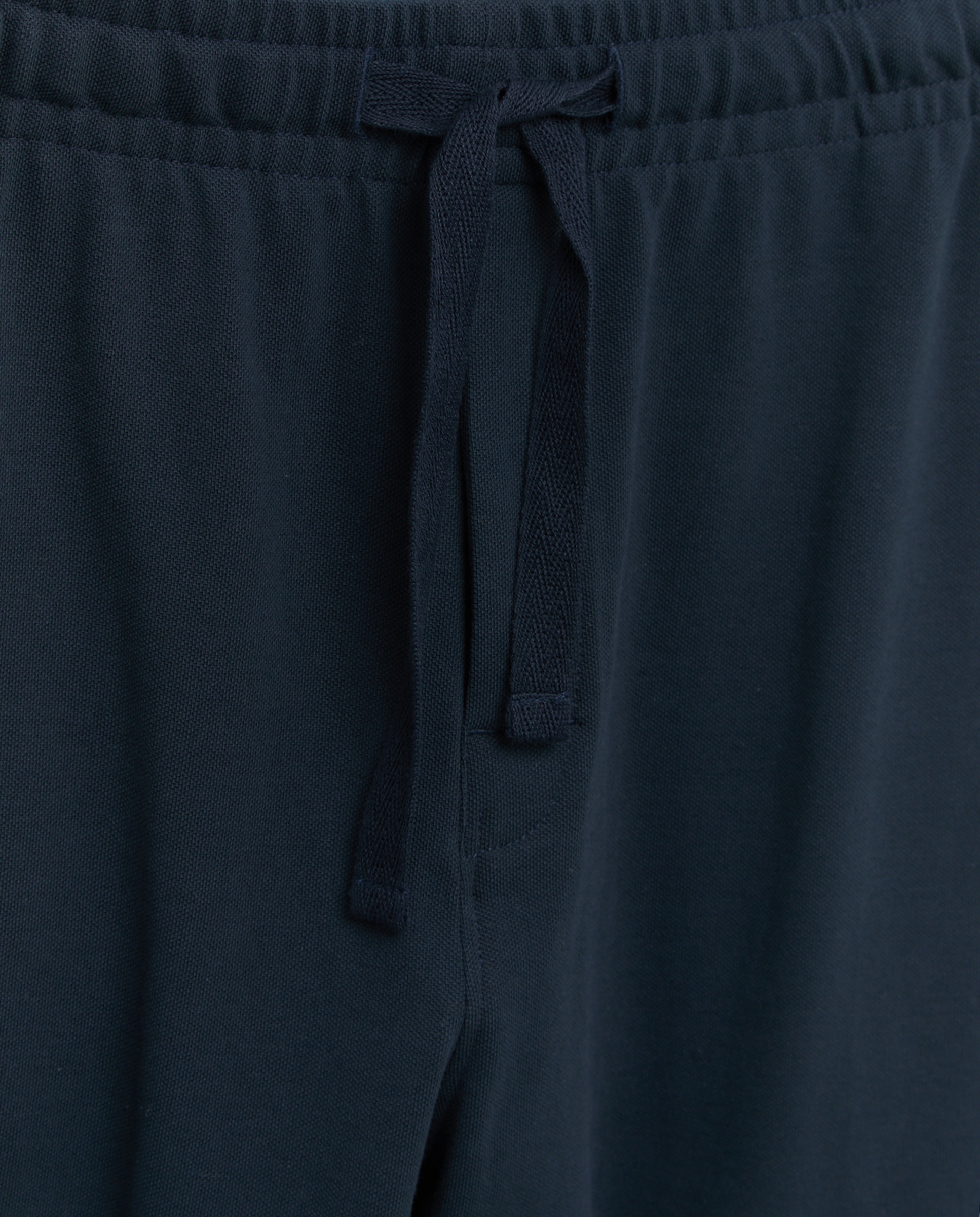 Pijama corto liso hombre. - Dustin - Azul marino Azul marino-4