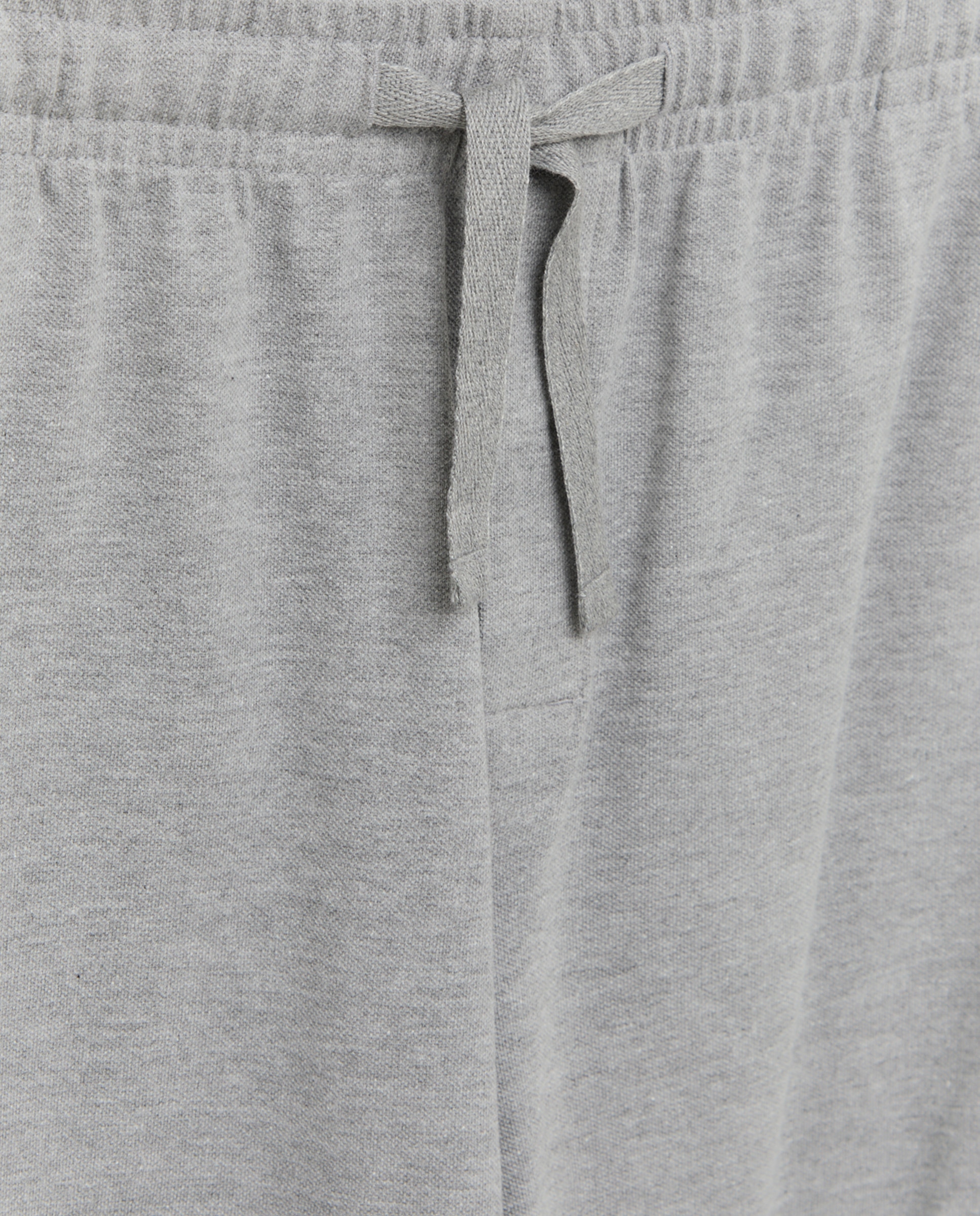 Pijama Curto Liso Cinzento-claro-4