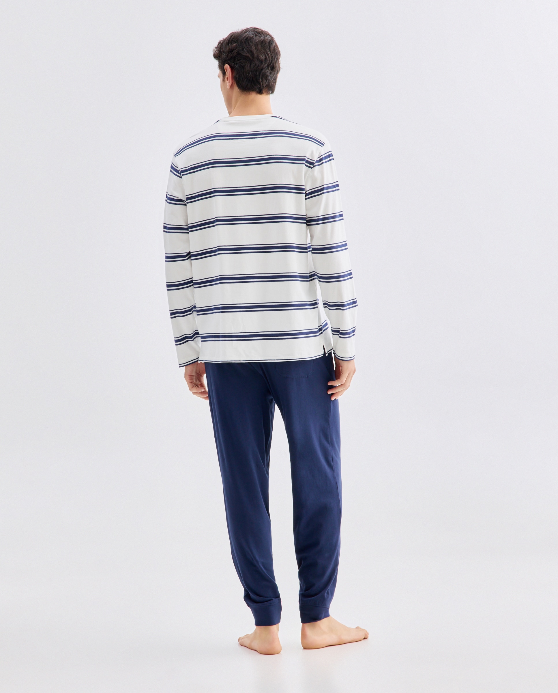 Pijama Comprido com Fantasia Branco-2