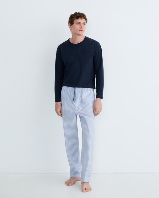 Imagen 0 de Pijama largo mixto hombre.