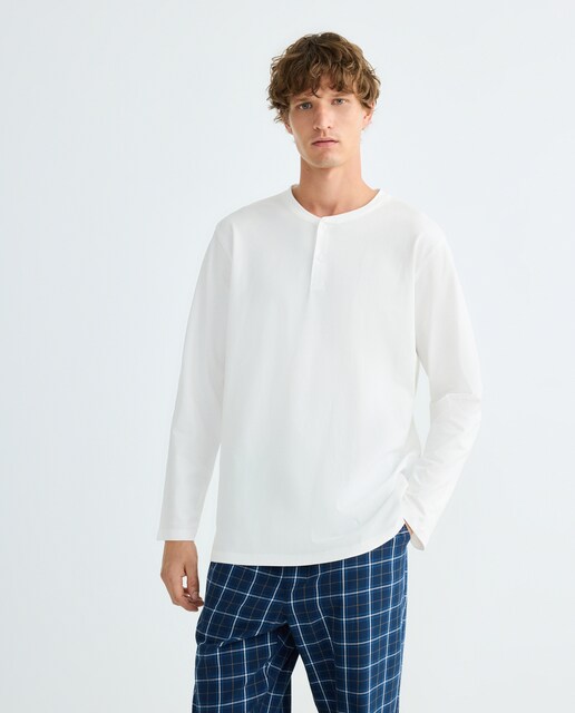 Imagem 0 de Camisola de Pijama com Manga Comprida