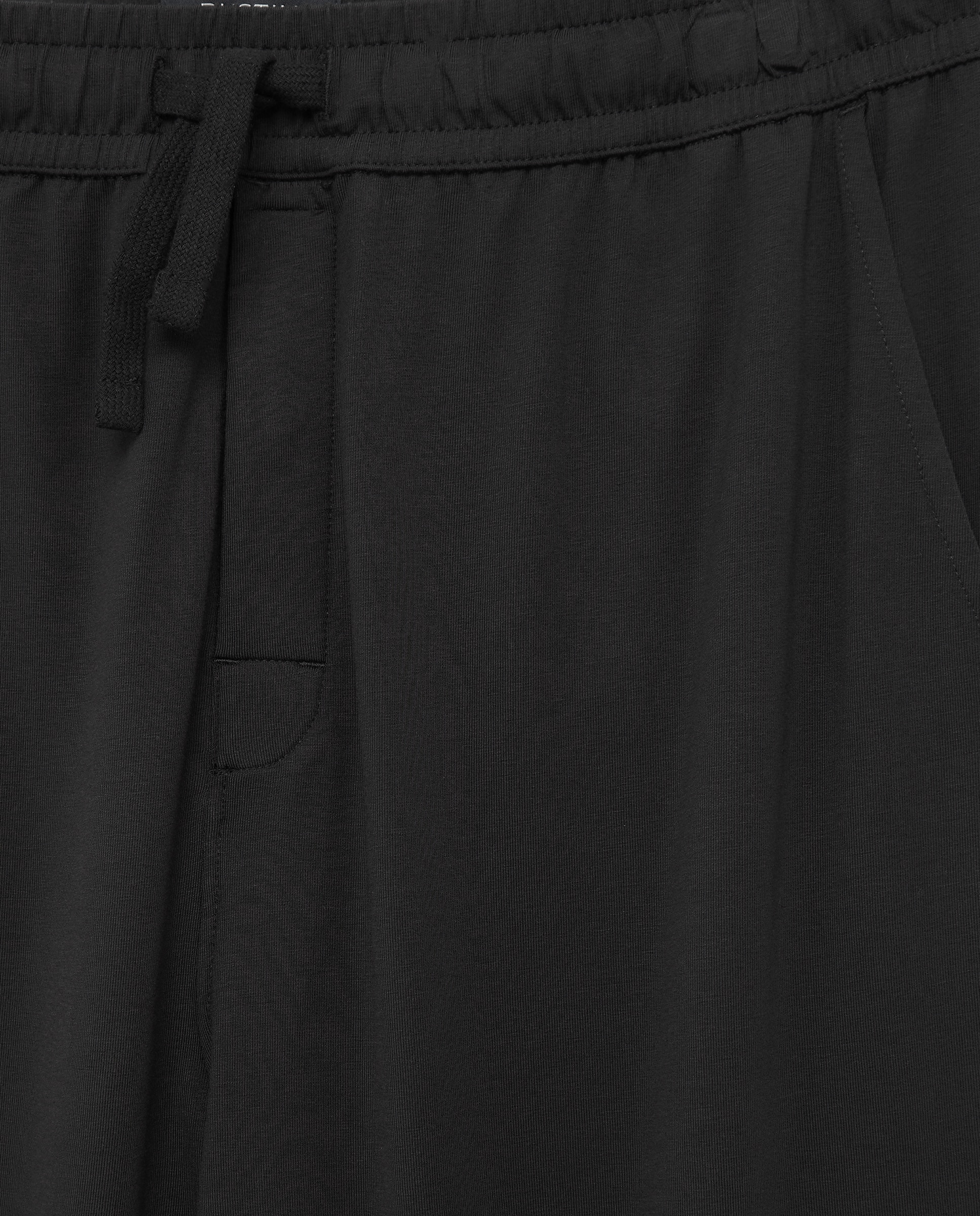 Calças de Malha de Pijama Preto-5