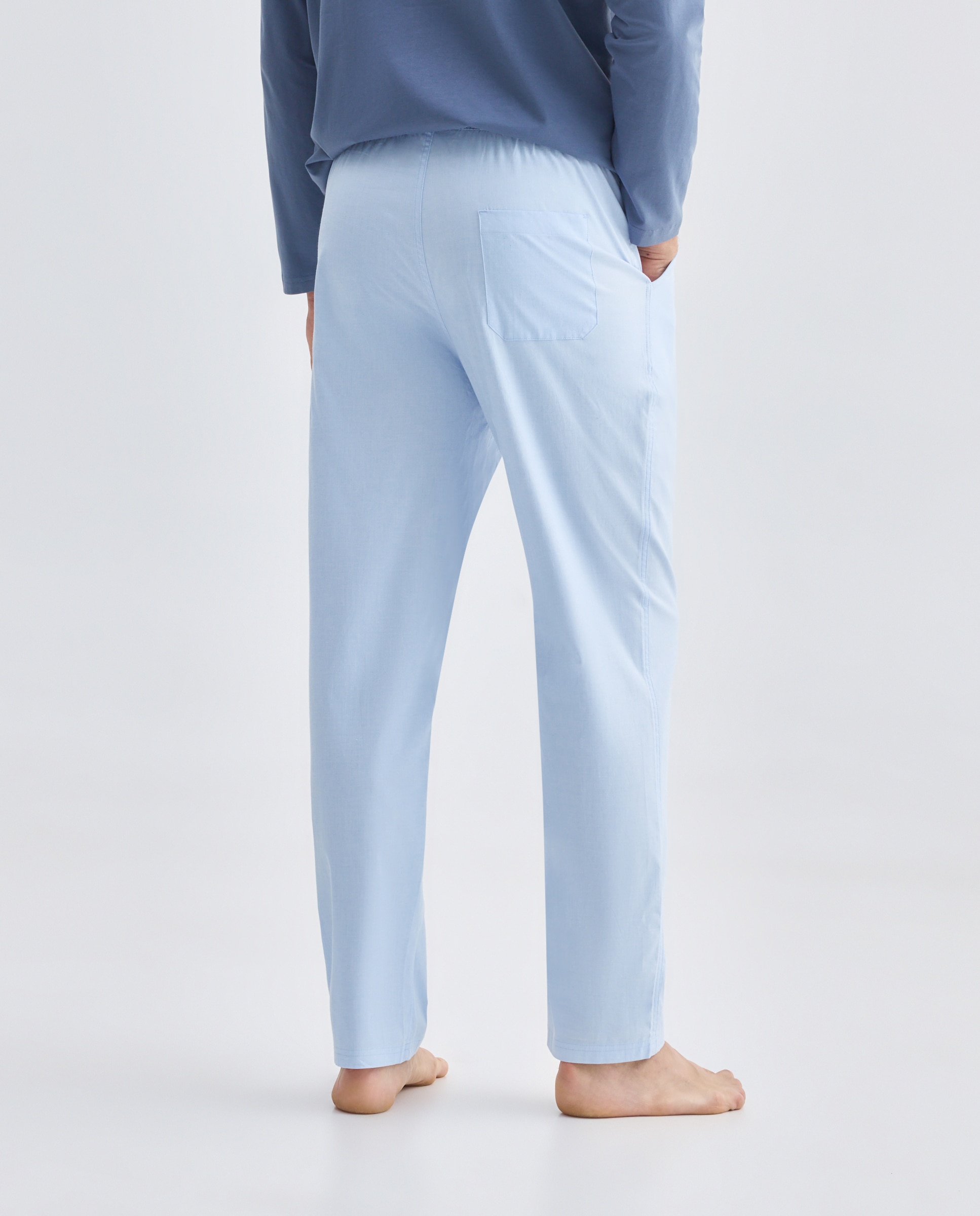 Calças de Pijama Azul-claro-3