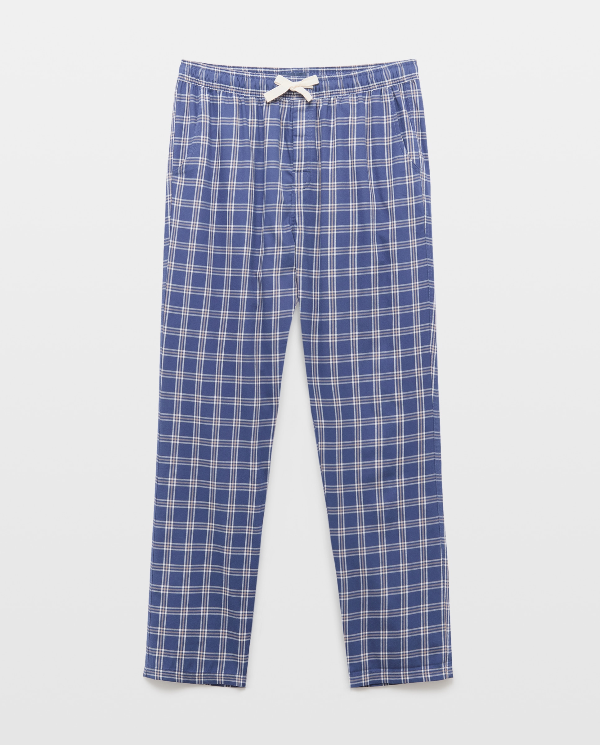 Calças de Pijama Azul-marinho-2