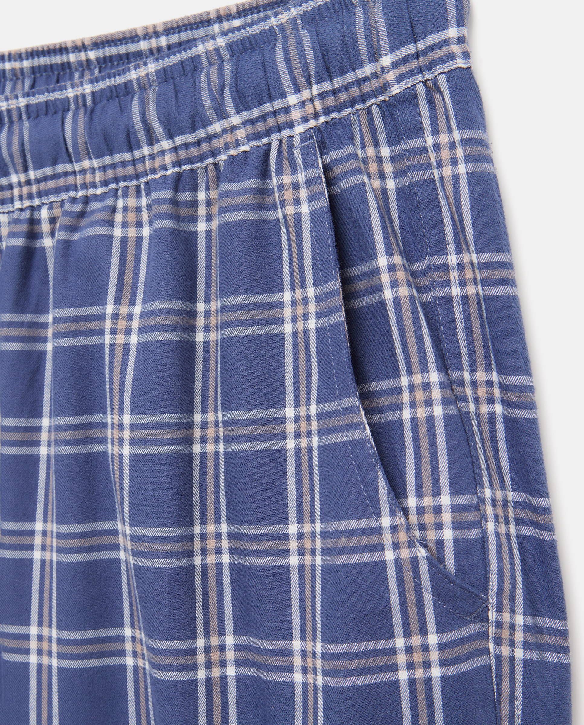 Calças de Pijama Azul-marinho-3