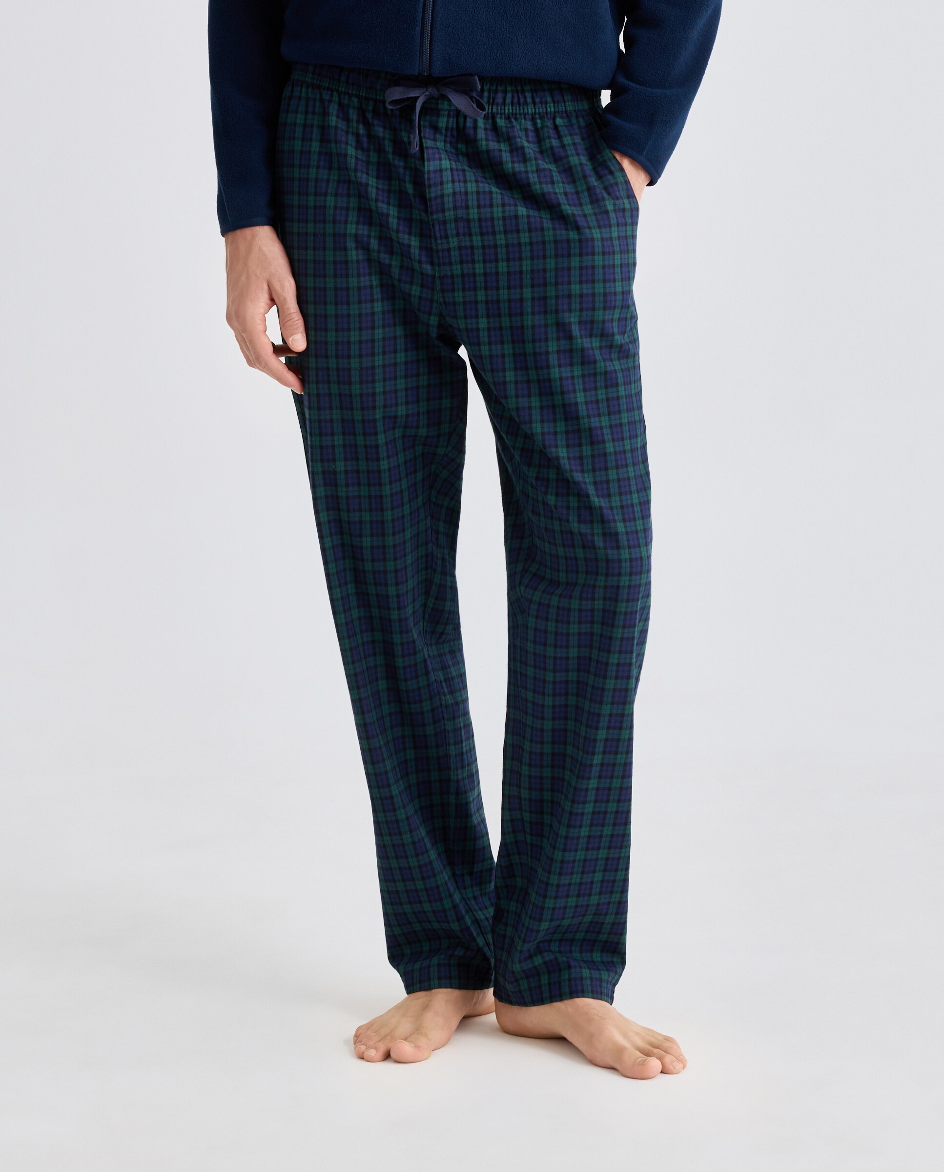 Pantalón pijama largo hombre - Dustin - Azul marino Azul marino-2