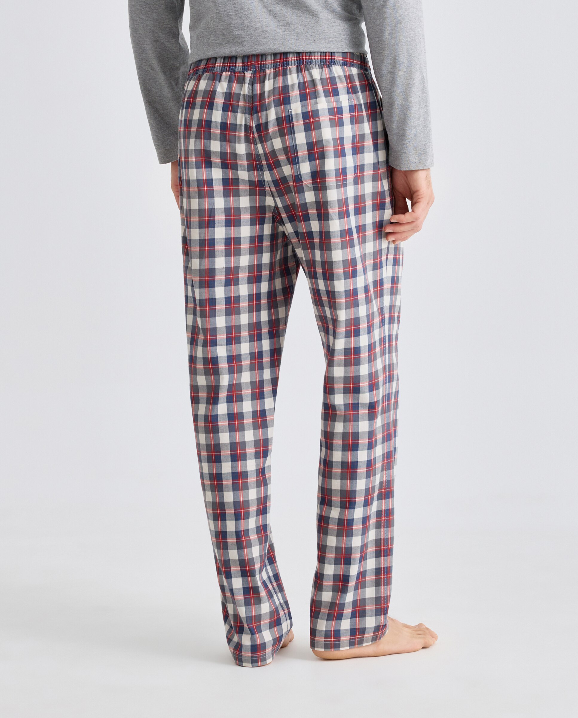 Pantalón pijama largo hombre - Dustin - Gris claro Gris claro-3