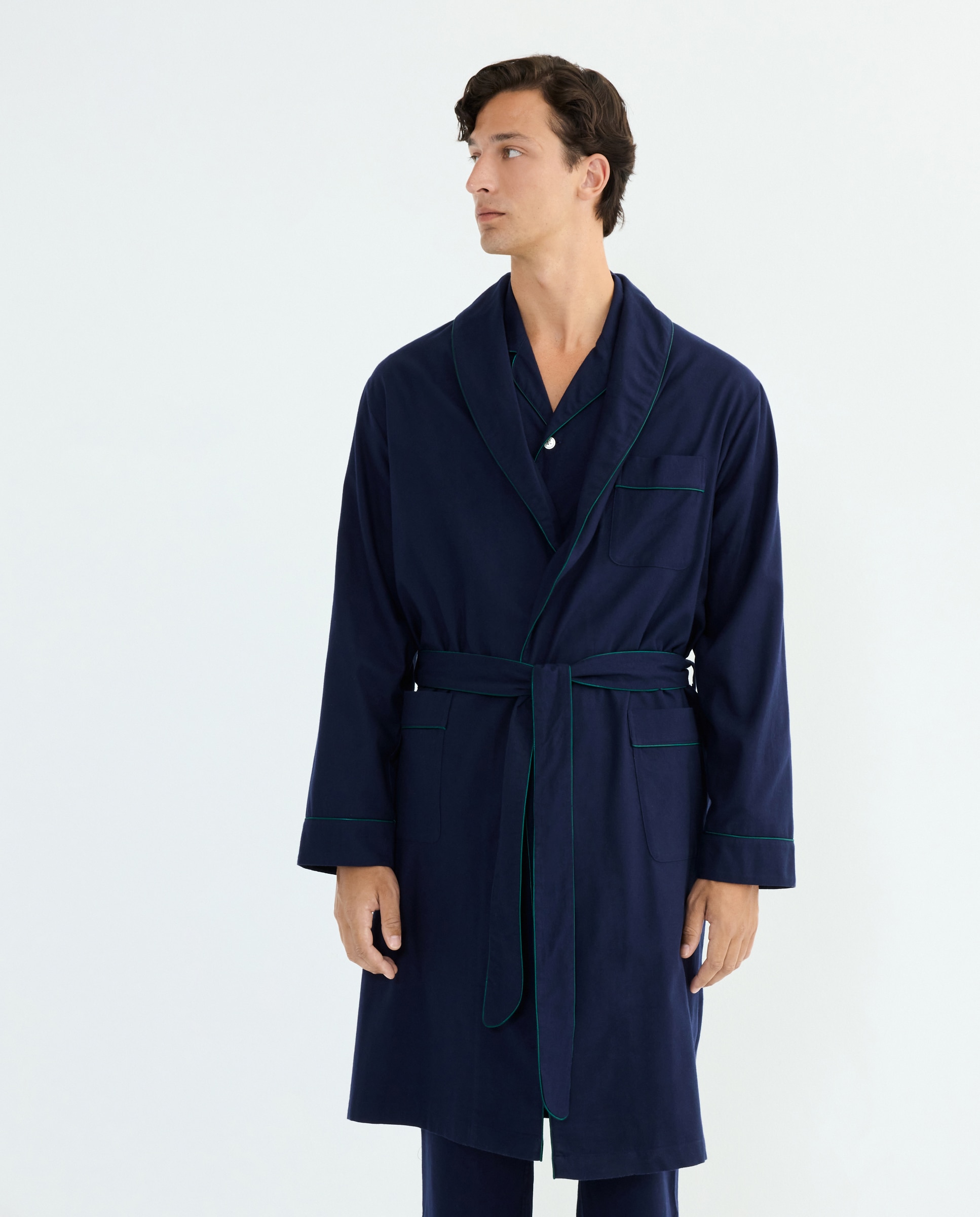 Imagem 0 de Robe Liso de Flanela