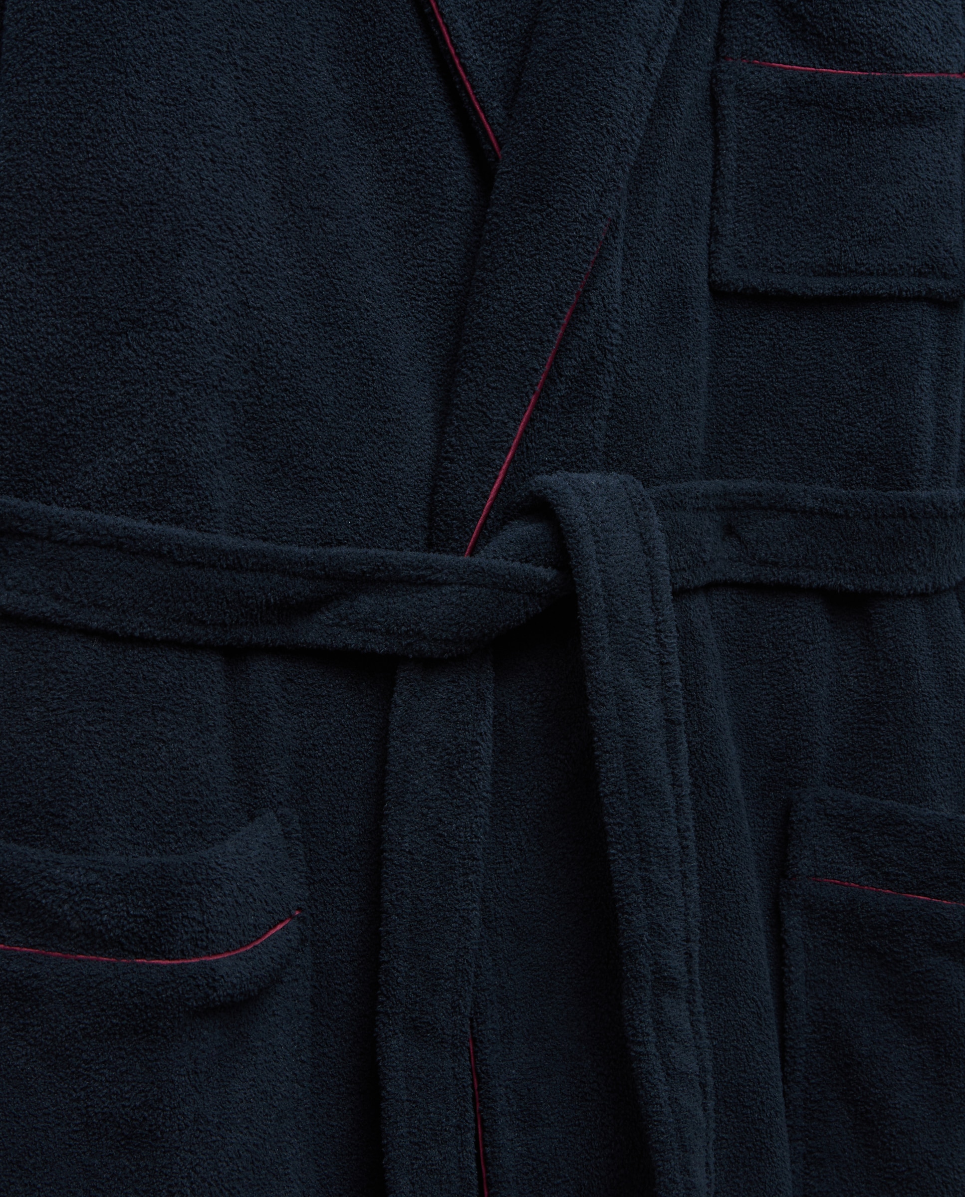 Robe Liso em Velour Azul-marinho-2