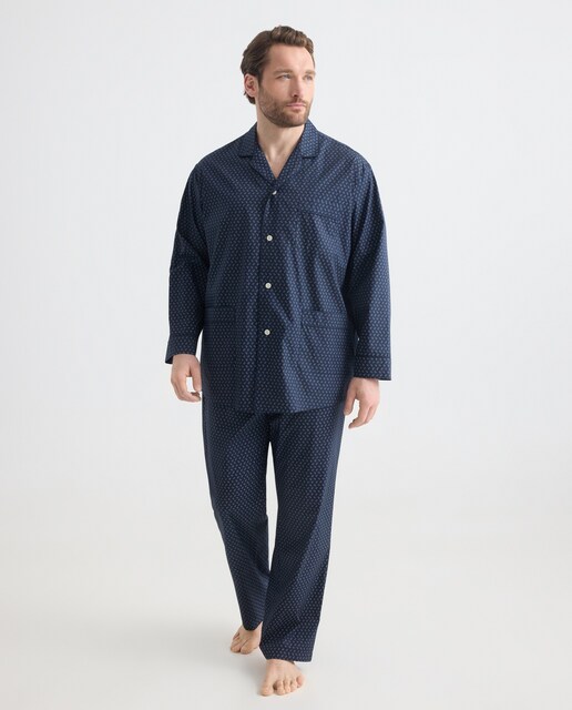 Pijama de popelin de hombre tejido pasley