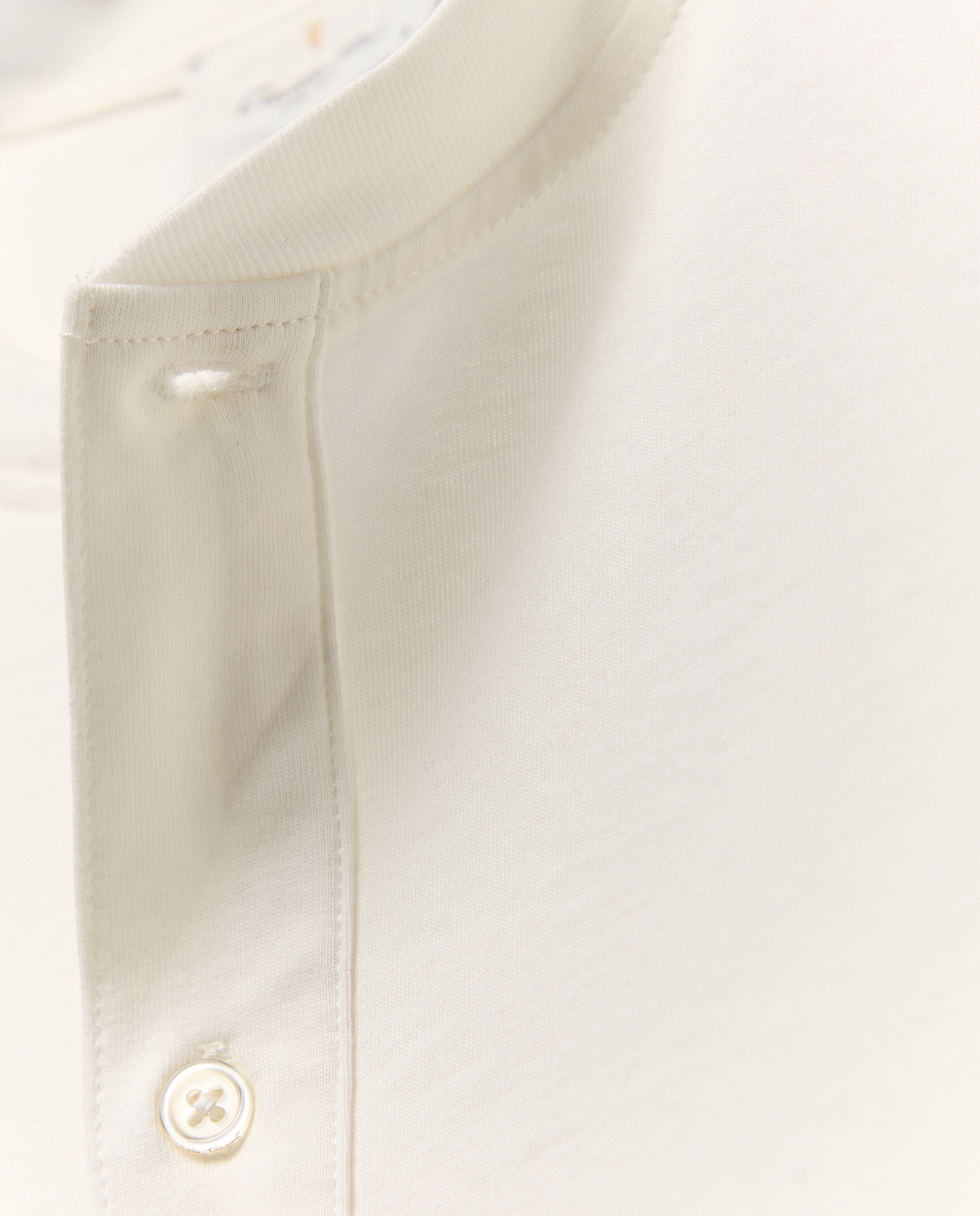 Camiseta panadera manga larga 100% algodón sostenible hombre - Emidio Tucci - Blanco Blanco-5