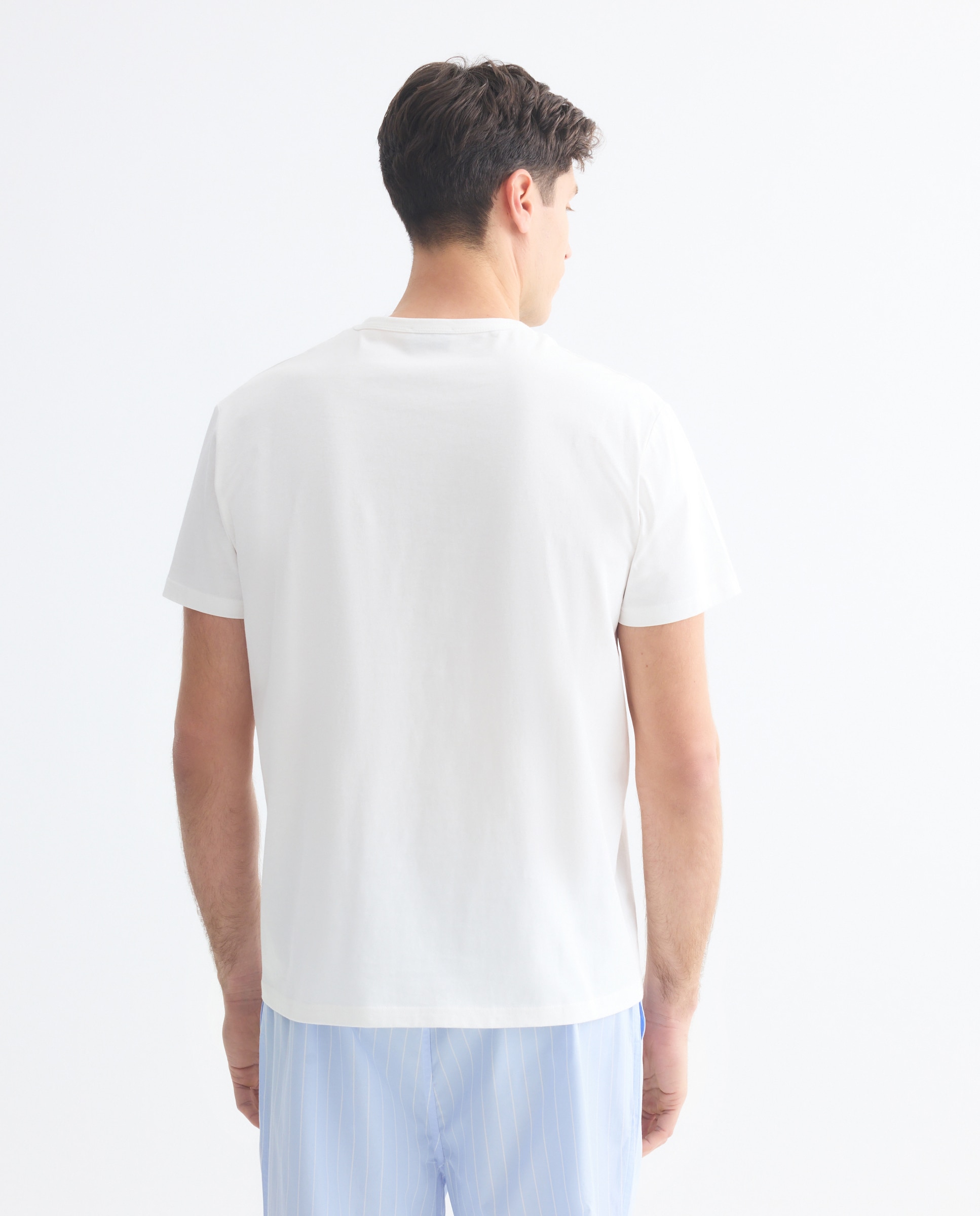 Camisola de Pijama Branco-3