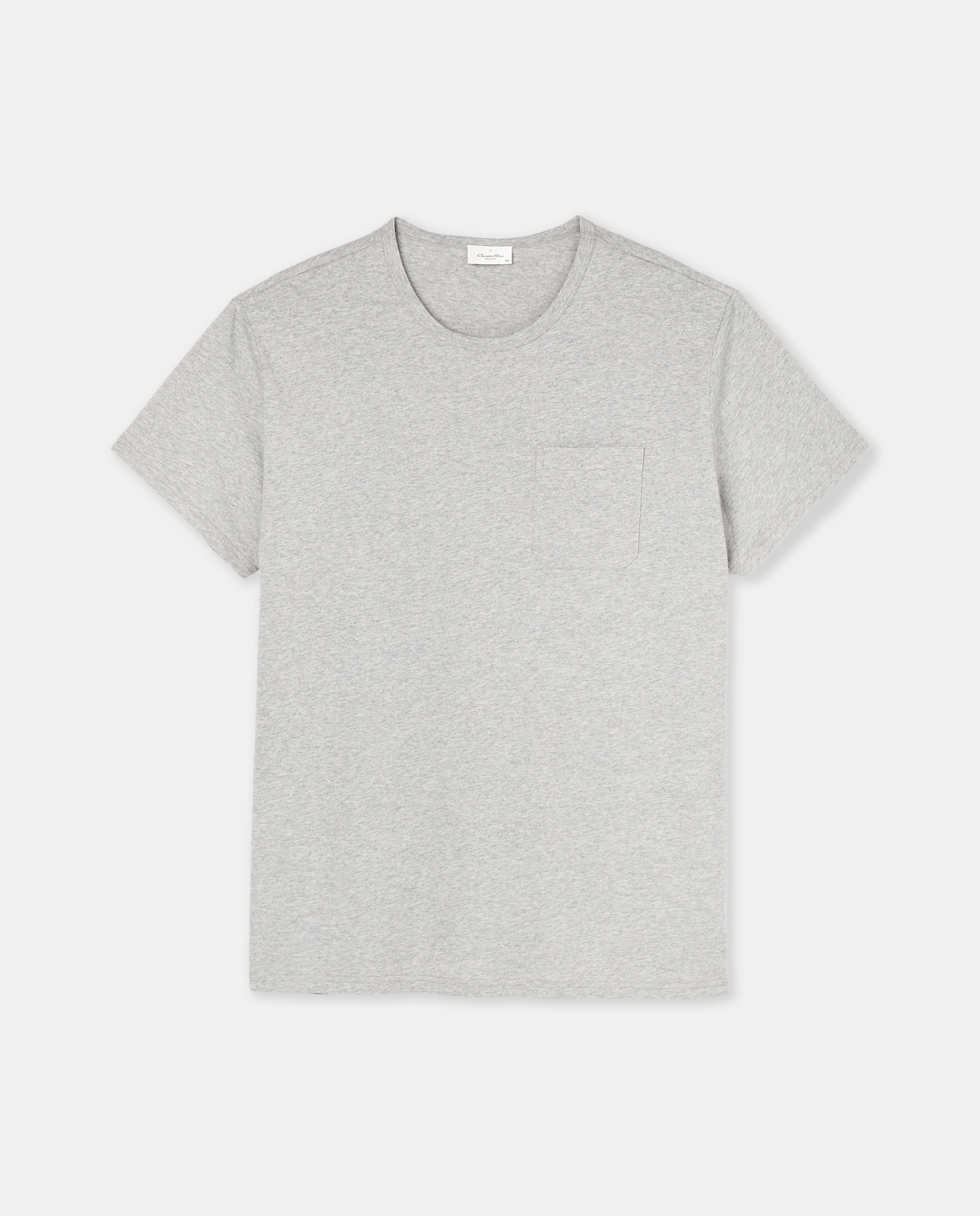 Camisola de Pijama com Algodão Sustentável 820 Cinzento Médio-4