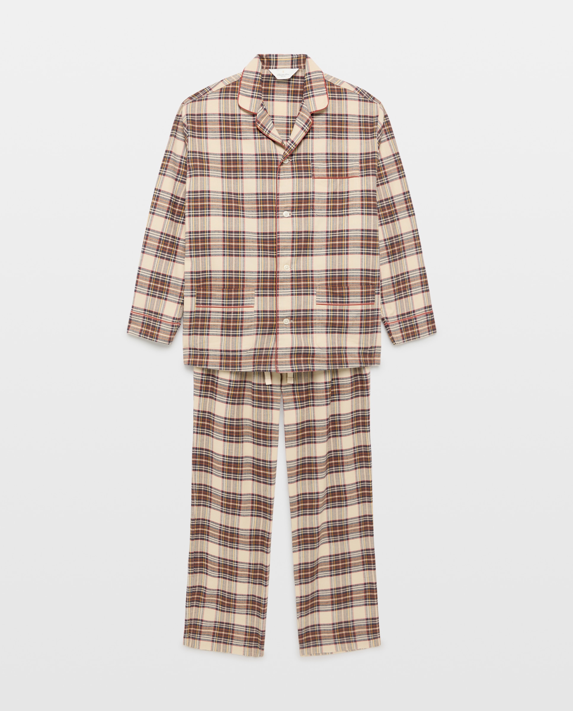 Imagem 0 de Pijama de Flanela aos Quadrados