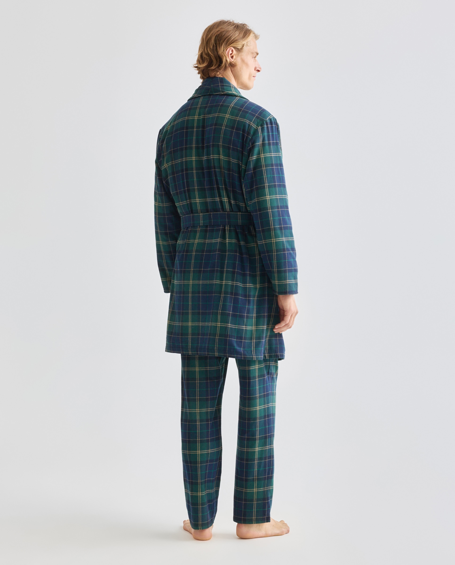 Robe Combinado Azul-marinho-2