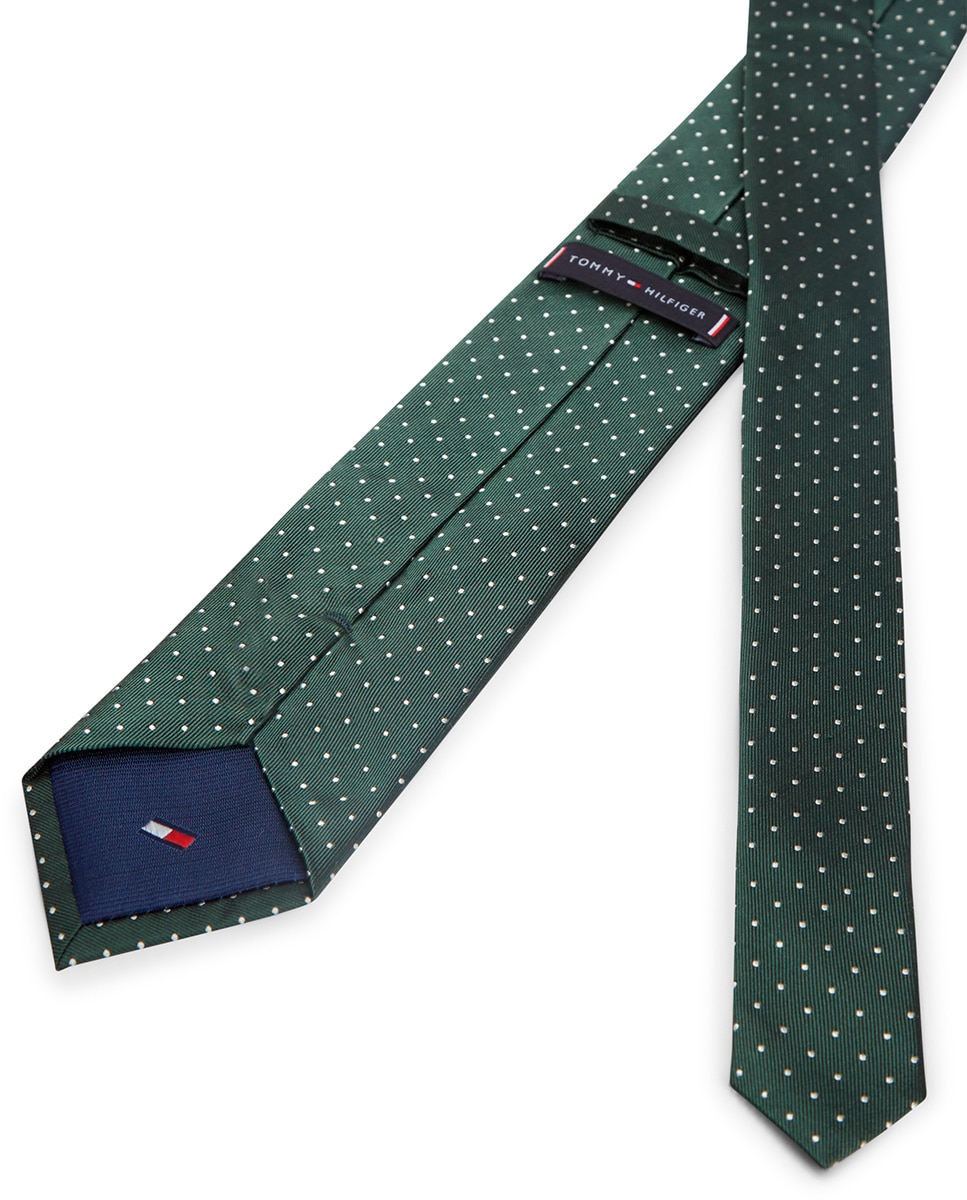 Gravata às Bolinhas - Verde Verde-escuro-2