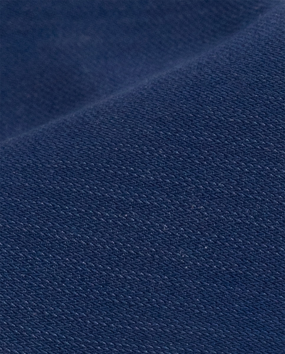 Gravata com Seda Lisa Azul-marinho-2