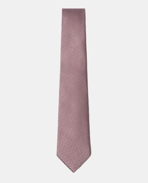 Corbata de hombre de seda lisa.