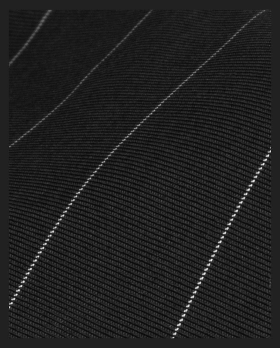 Gravata com Seda e Riscas Preto-2