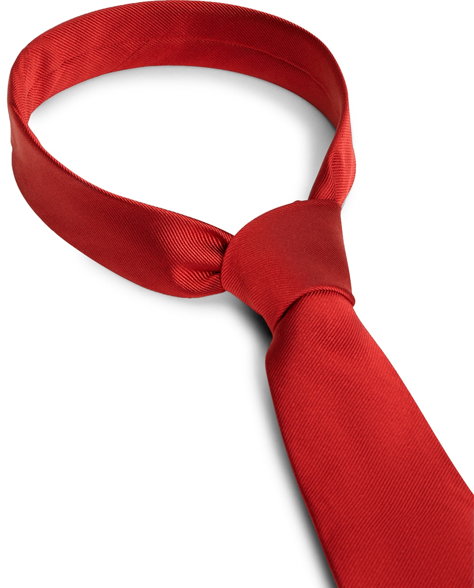 Gravata - Vermelho Vermelho-3