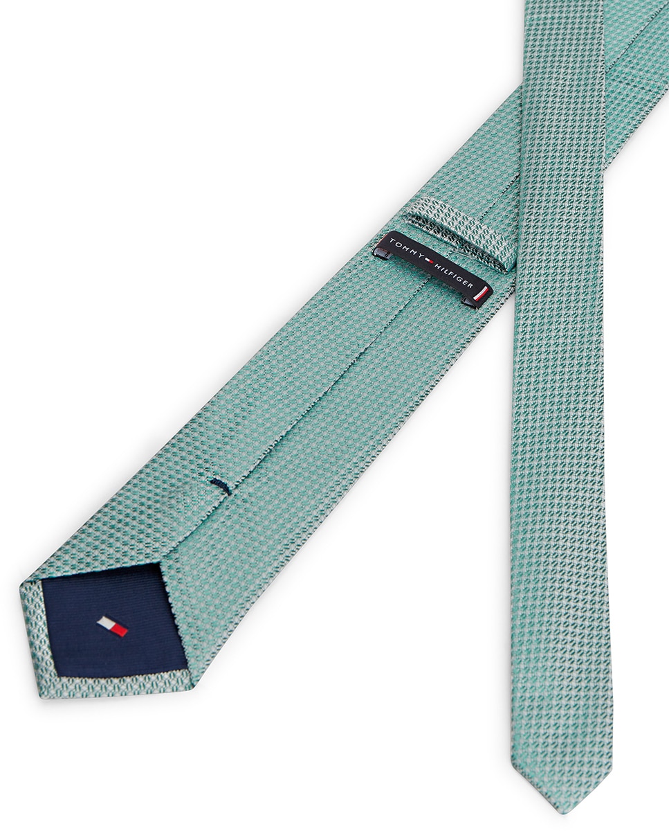 Gravata com Micro Estampado - Verde Verde-2