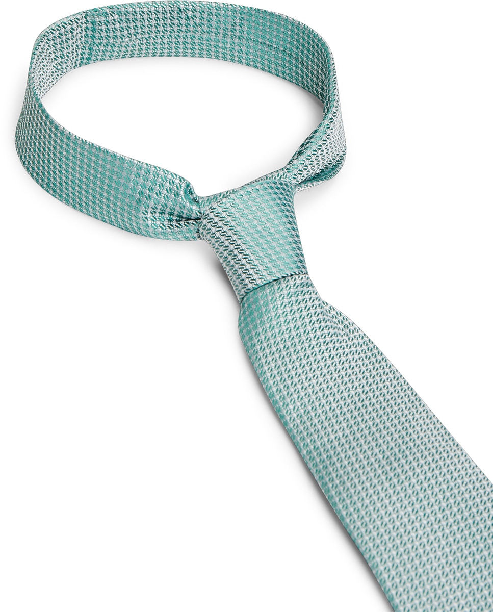 Gravata com Micro Estampado - Verde Verde-3