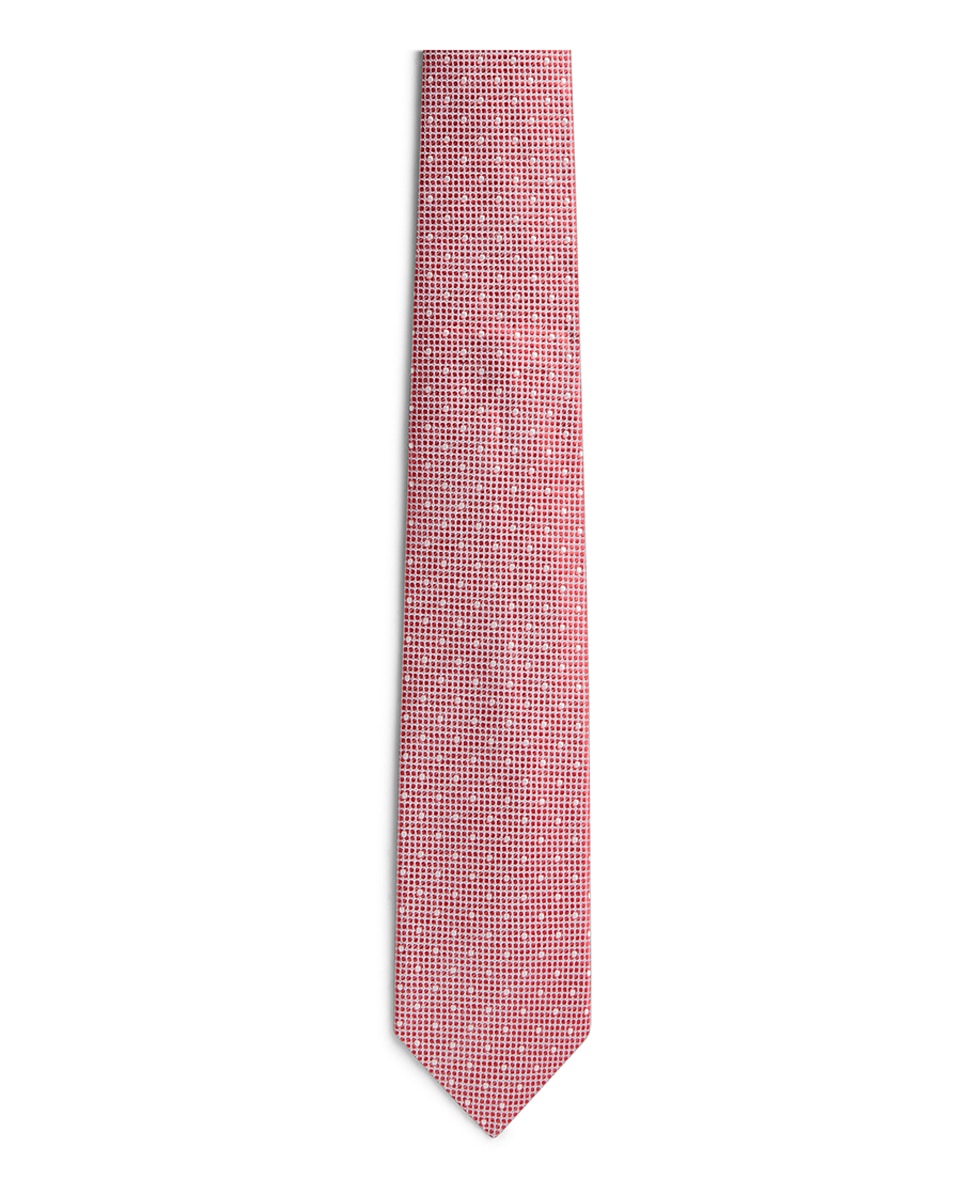 Imagem 0 de Gravata com Estampado às Bolinhas - Vermelho