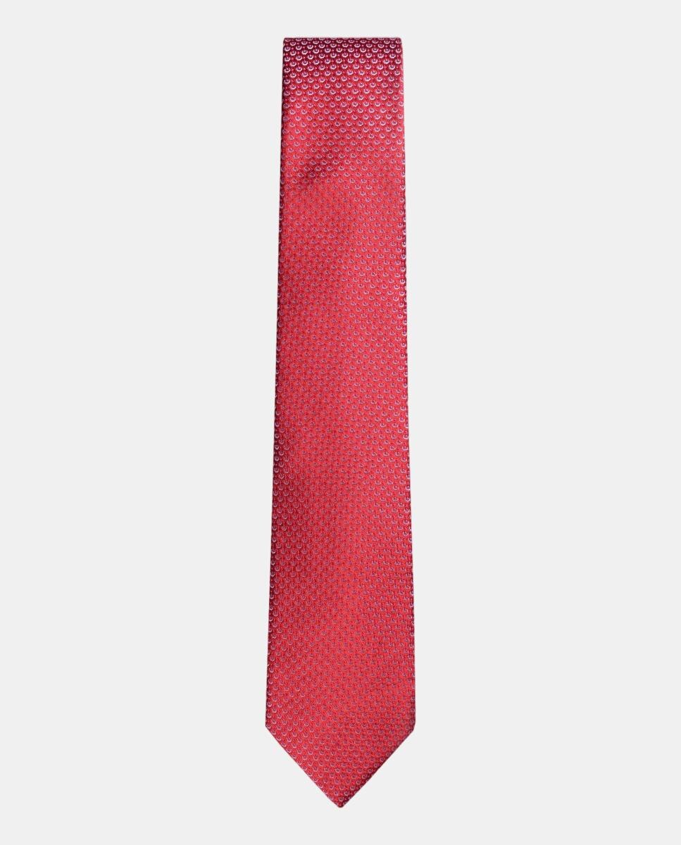 Imagen 0 de Corbata seda de hombre Rojo