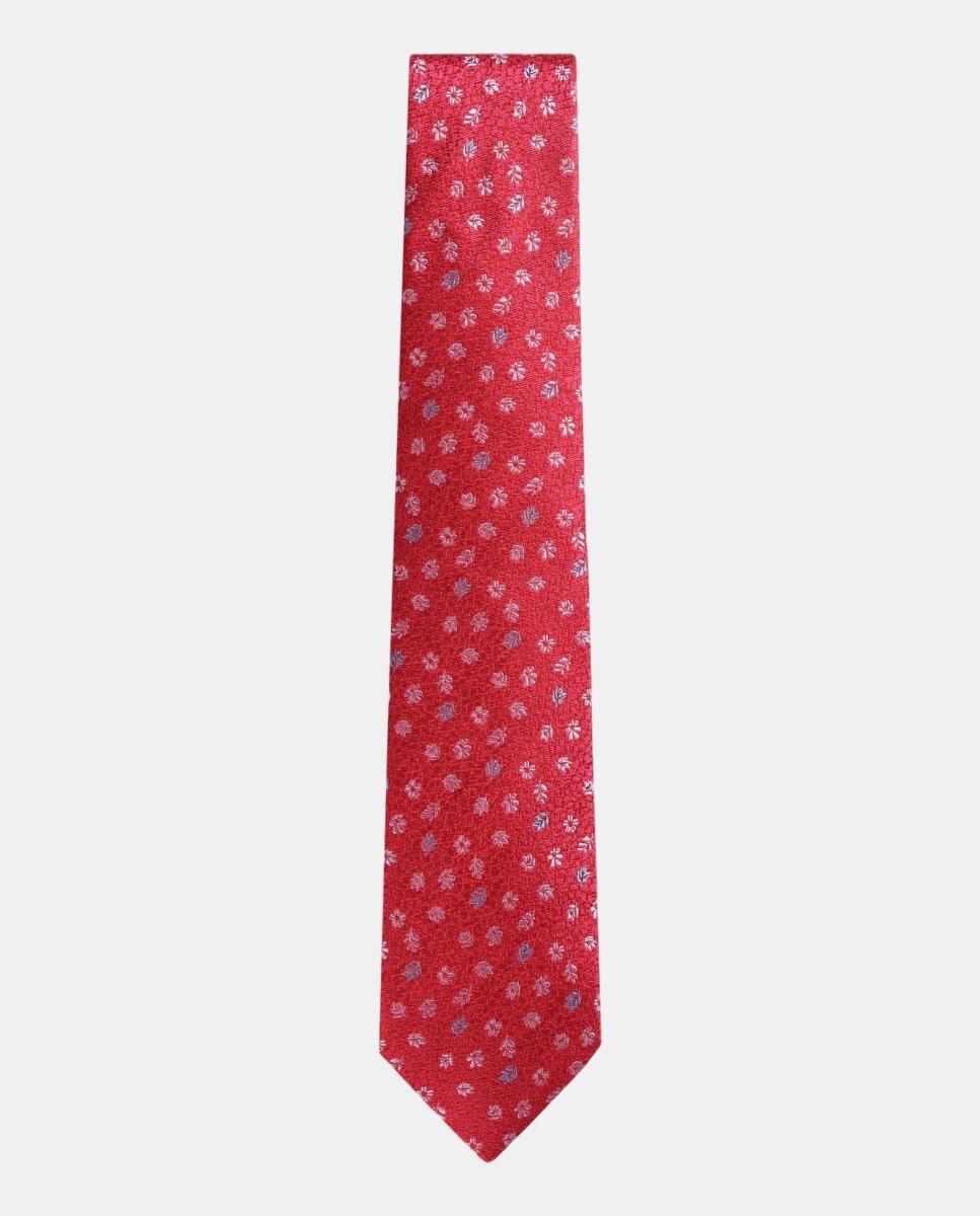 Imagen 0 de Corbata seda de hombre Rojo