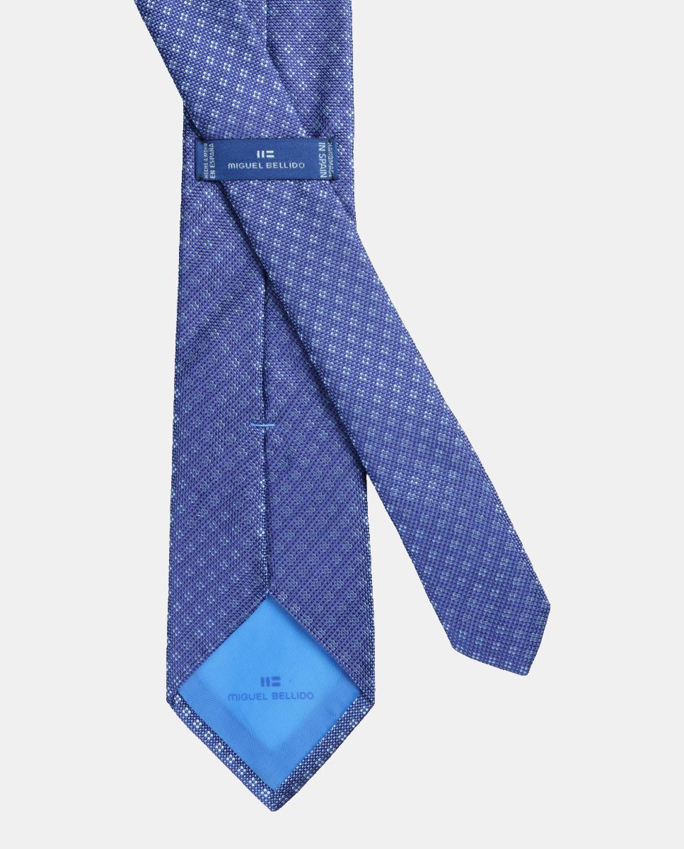 Corbata seda de hombre - Bellido - Azul Azul-2