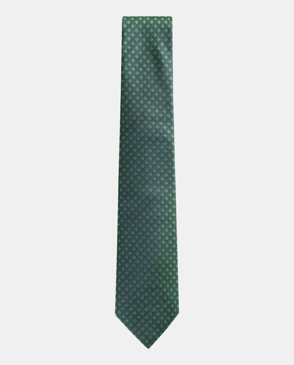 Imagen 0 de Corbata seda de hombre Verde