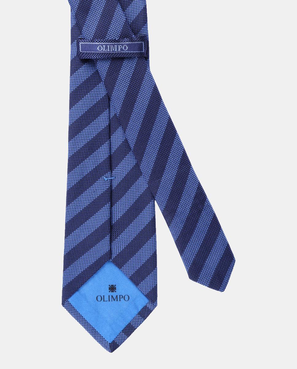Gravata de Seda Premium Azul-2