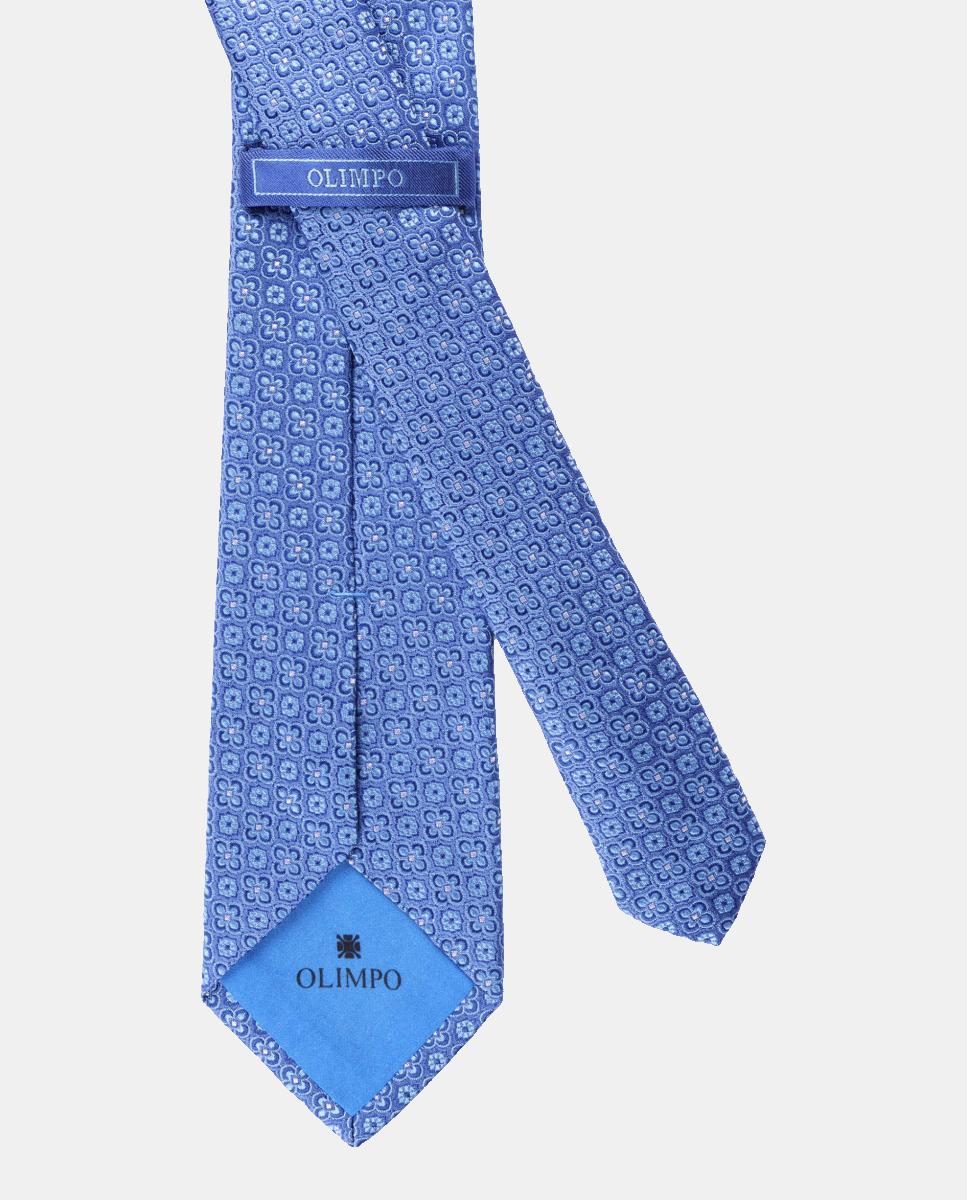 Gravata de Seda Premium Azul-2