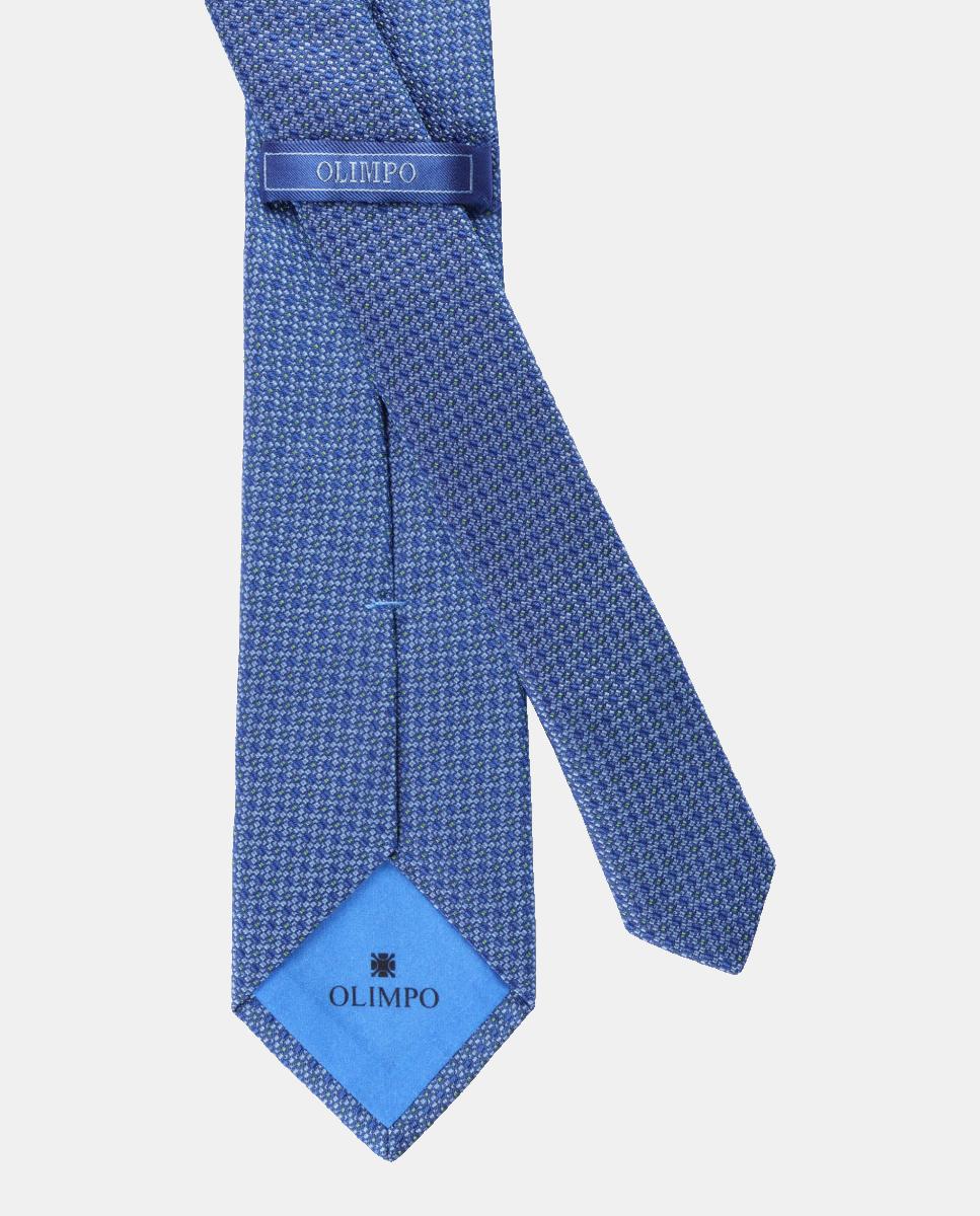 Gravata de Seda Premium Azul-2