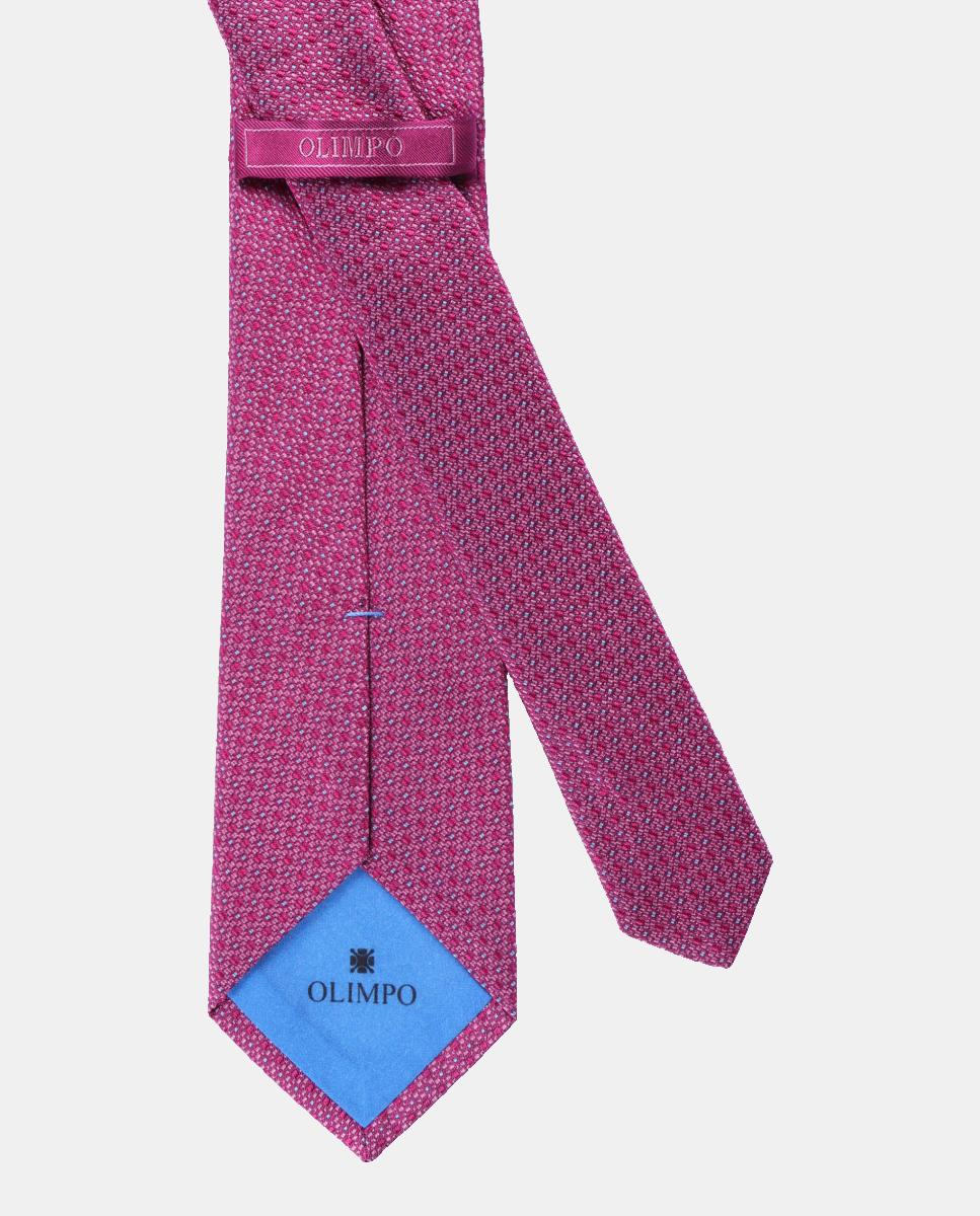 Gravata de Seda Premium Rosa-2