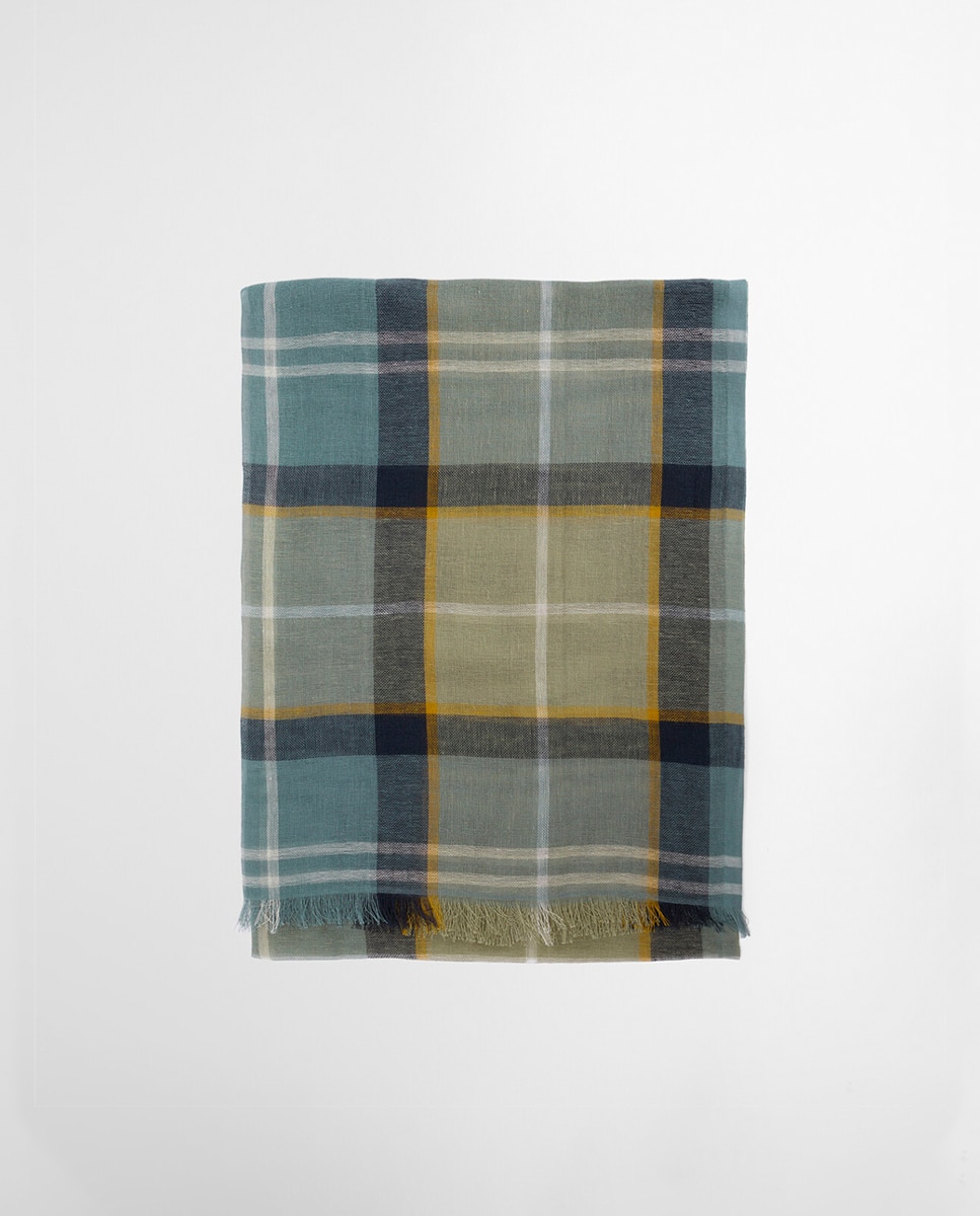 Imagen 0 de Bufanda de tartán de hombre.