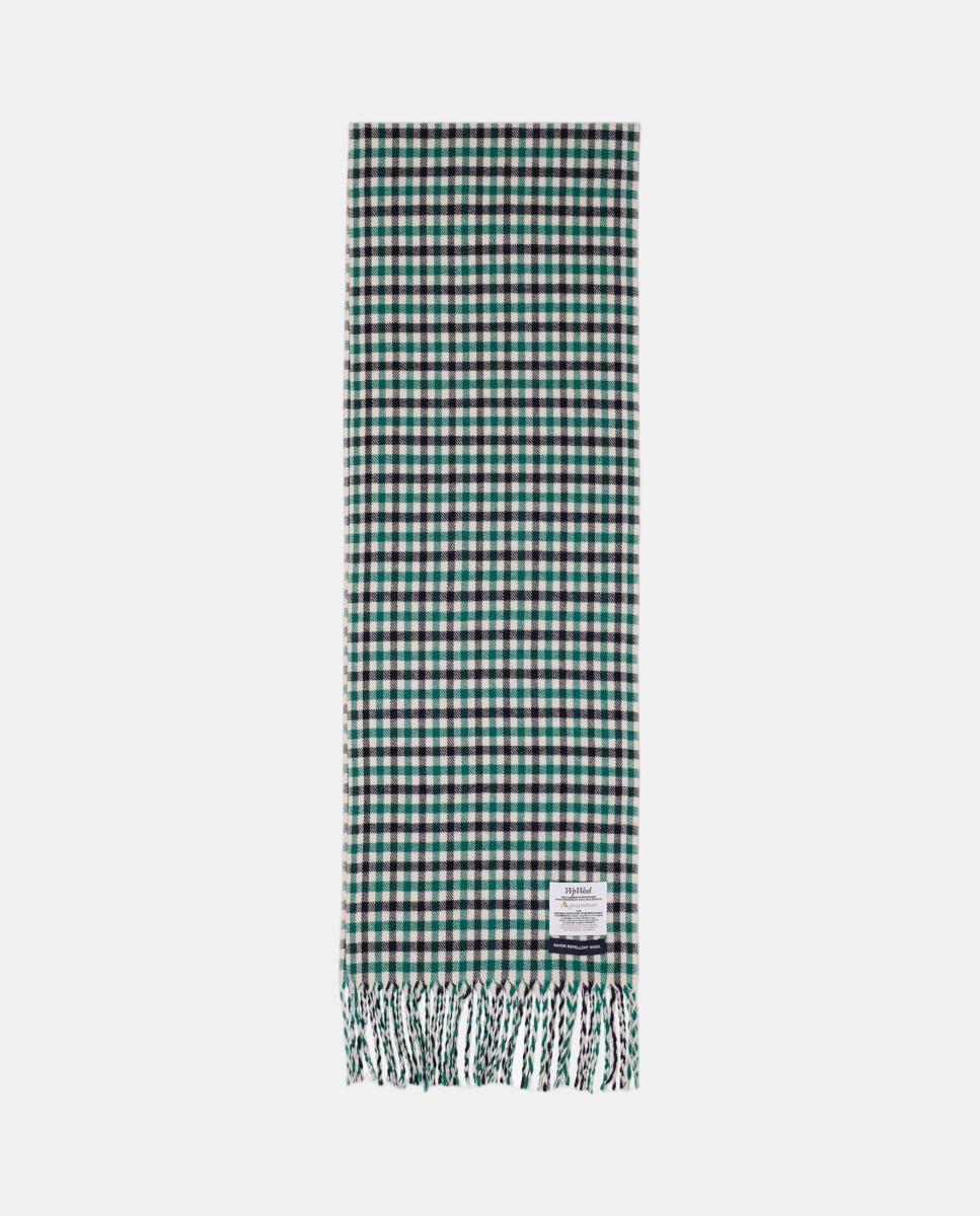 Imagen 3 de Bufanda 100% lana con diseño de cuadros y flecos - AQUASCUTUM - Multicolor Multicolor