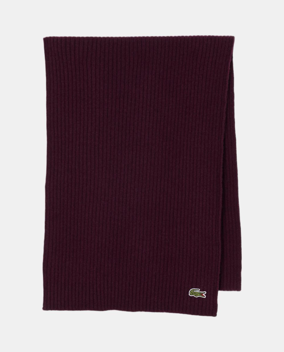 Bufanda de lana - Lacoste - Granate Granate-1