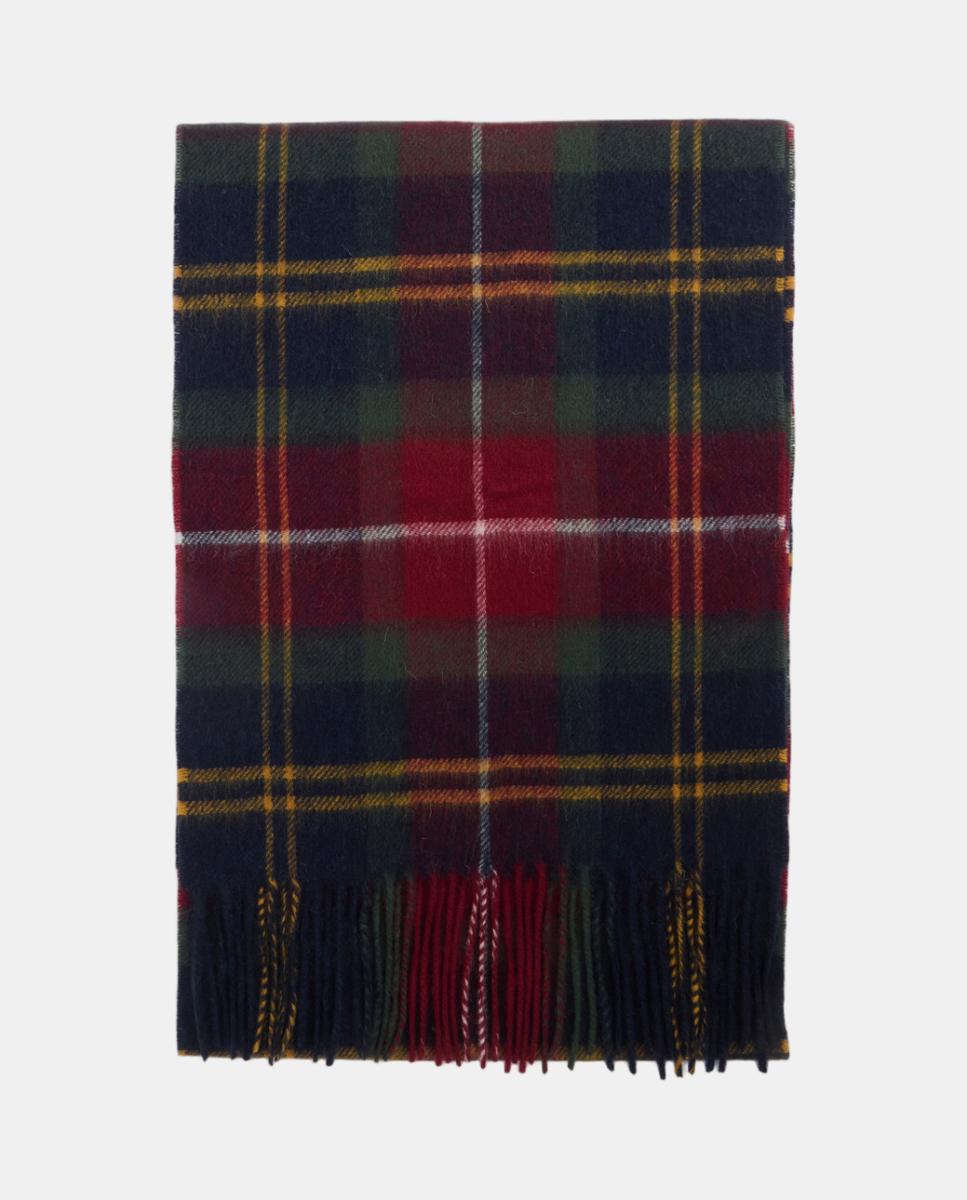Bufanda tartán en mezcla de lana y cashmere - Barbour - Marrón Marrón-1