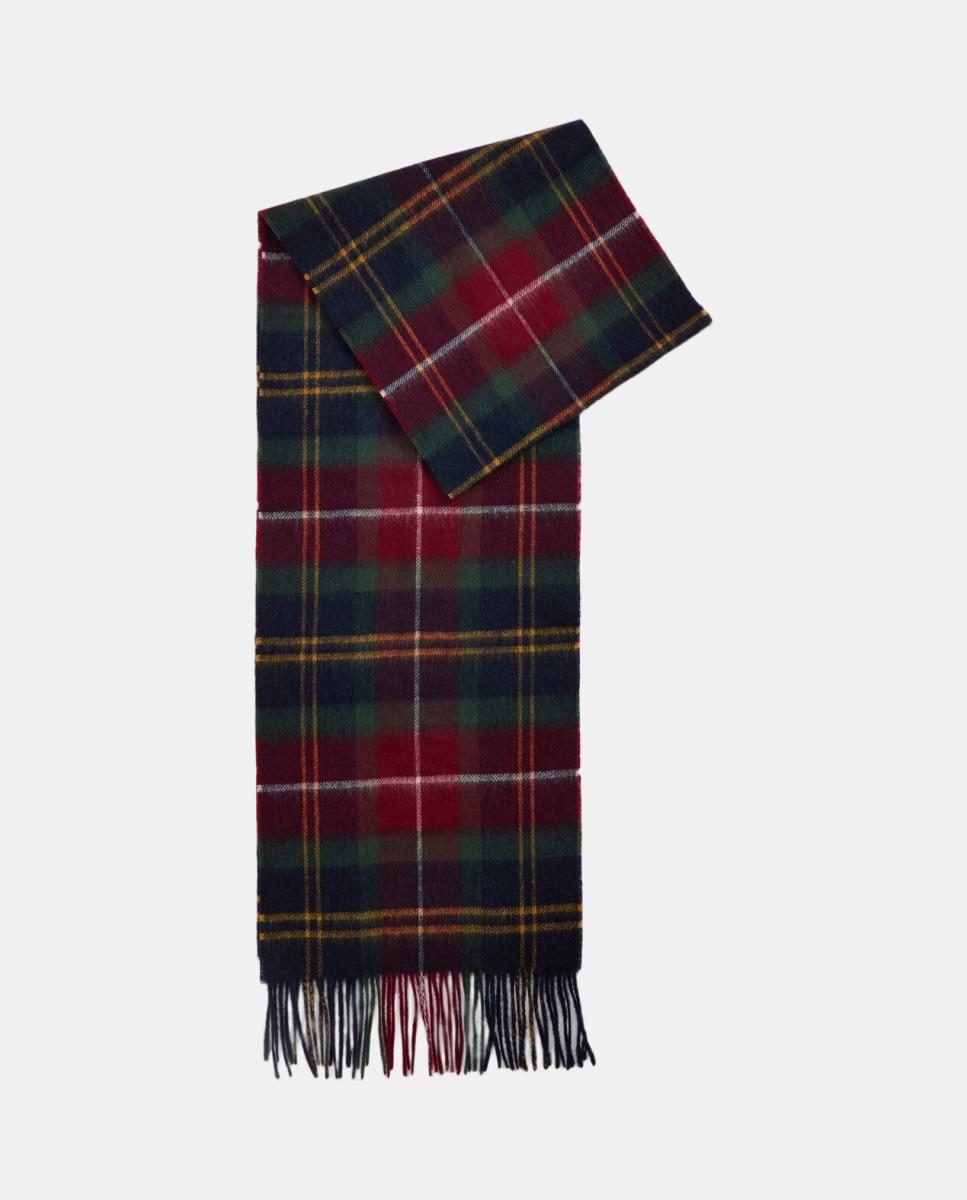 Bufanda tartán en mezcla de lana y cashmere - Barbour - Marrón Marrón-2