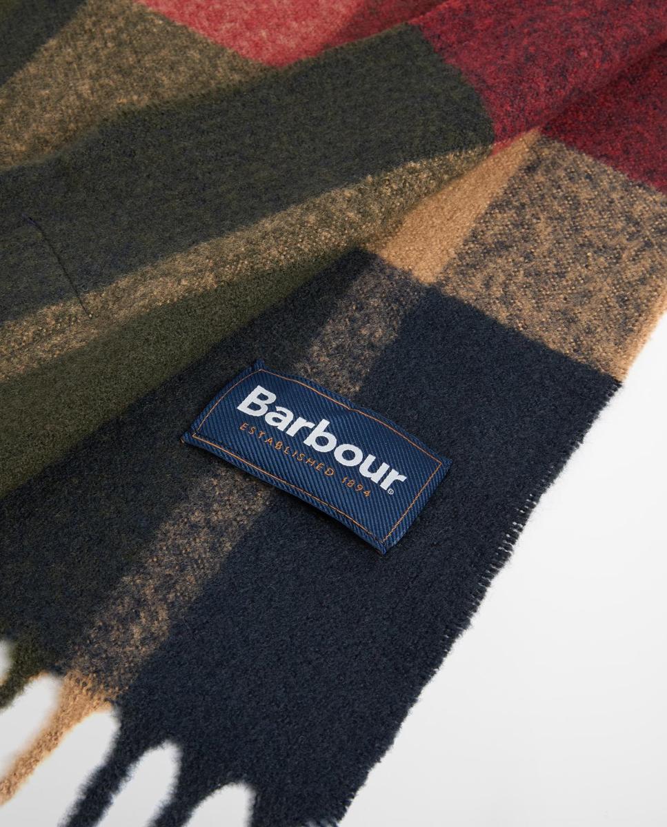 Bufanda tartán - Barbour - Verde Verde-3