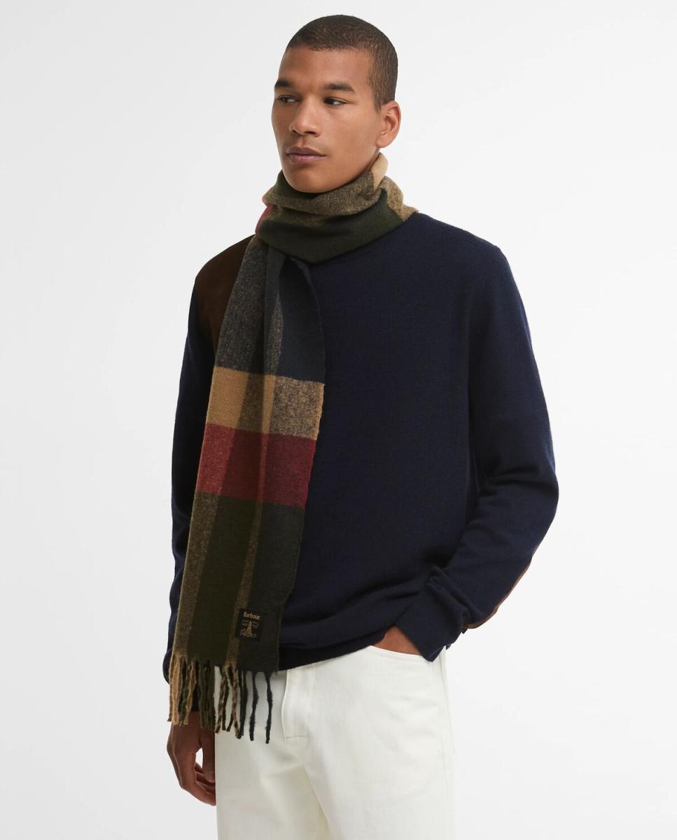 Bufanda tartán - Barbour - Verde Verde-4