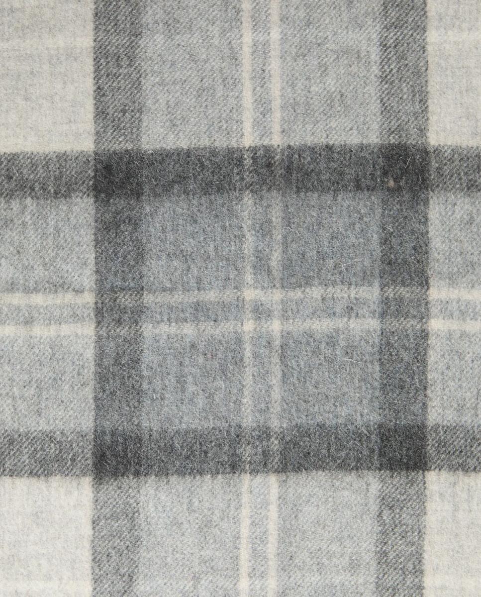 Bufanda tartán en mezcla de lana y cashmere - Barbour - Gris Gris-3